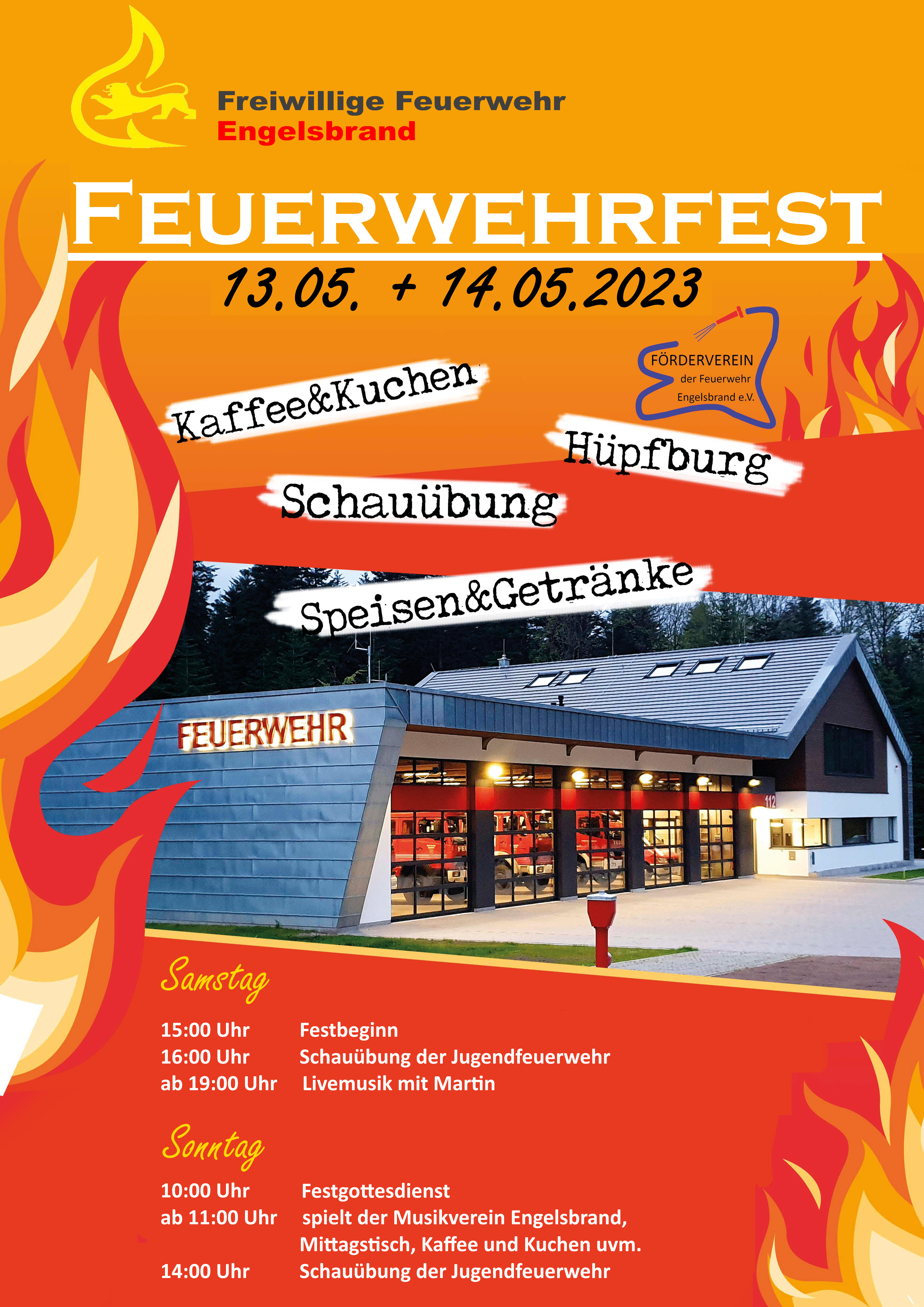 Feuerwehrfest 13.05.-14.05.2023